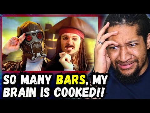 Reacting to Freshy Kanal - Star-Lord vs Captain Jack Sparrow