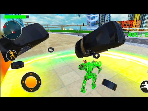 Army Bus Robot Transform Wars - New Air jet robot Android game  Sanjib meher