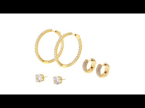 Joan Boyce "Once in a Lifetime"  3piece Earrings Set