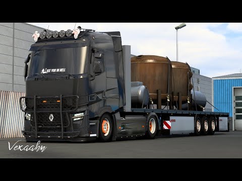 ETS2 1.47 | RENAULT KOSEOGLU EDITION V2.0 | Ajaccio 🇫🇷 - Saint-Alban-du-Rhône 🇫🇷  | ETS2 Mods