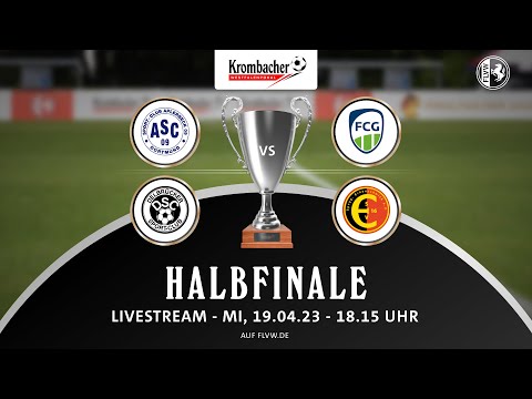 LIVE: Die große Halbfinal-Konferenz im Krombacher Westfalenpokal