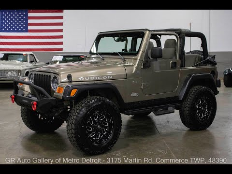 2004 Jeep Wrangler (CC-1904537) for sale in Kentwood, Michigan