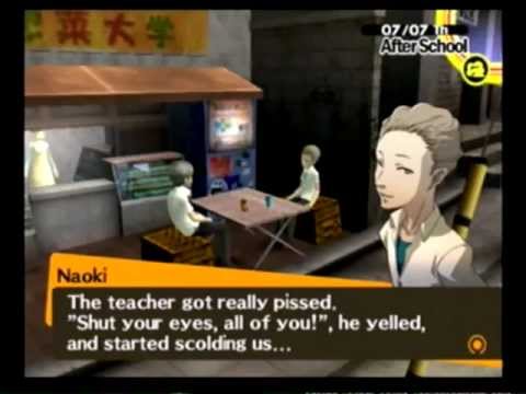 Let's Play Persona 4 Pt. 59 Loafin' Around