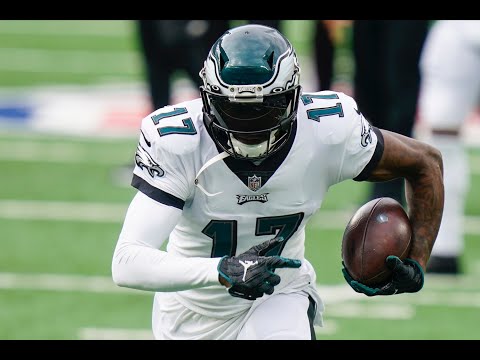 Eagles' Alshon Jeffery returns to game action against the Giants