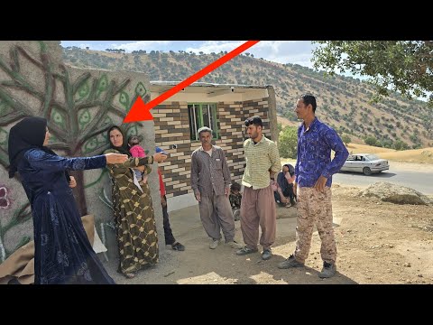 Transfer of Master Bana Sakineh and Suzan: Plastering of Sakineh's house by Master Bana and Isa"