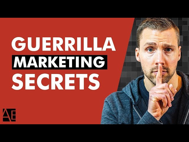 英語のguerilla marketingのビデオ発音