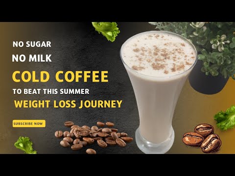 No Sugar, No Milk Coffee Recipe / weightloss Coffee/ Summer Drink