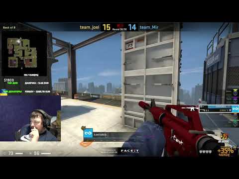 DOSİA 'NIN XANTARES 'İN 1v4 CLUTCH' A TEPKİSİ :)