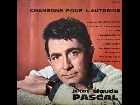 Jean Claude Pascal - 33 trs stéréo La voix de son maître FDLP 1101 (1961) Nouveau mix