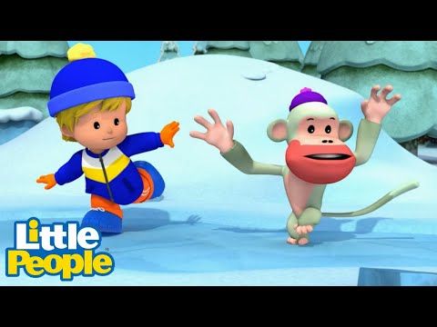 Little People Mini Adventures | Acting Icy, Can be Dicey! | Kids Cartoons - Kids TV Series, Kingdom Kids Zone - Little People - Fisher Price
