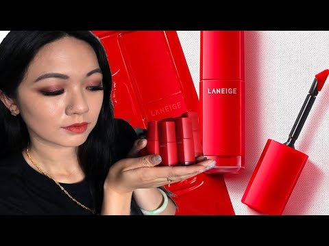 라네즈 타투 립 틴트 LANEIGE TATTOO LIP TINT | FULL SWATCHES & REVIEW