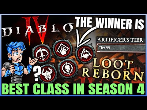 Diablo 4 - New Best Class in Season 4 is... - Class Power Rankings & Best Builds - Pit & More!