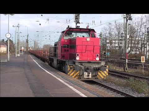Noisy freight train on its way  to the steel factory to pick up his load