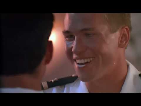 Top Gun trailer moment with beach volleyball that syncs to 'Playing with the Boys'