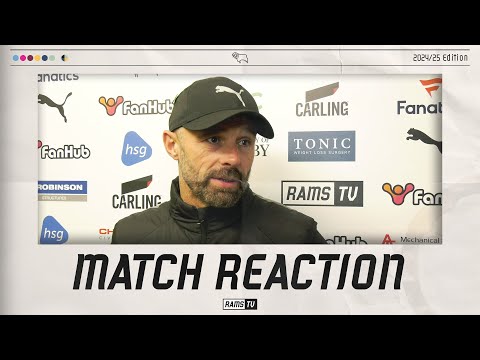 MATCH REACTION I Paul Warne - Norwich City (H)