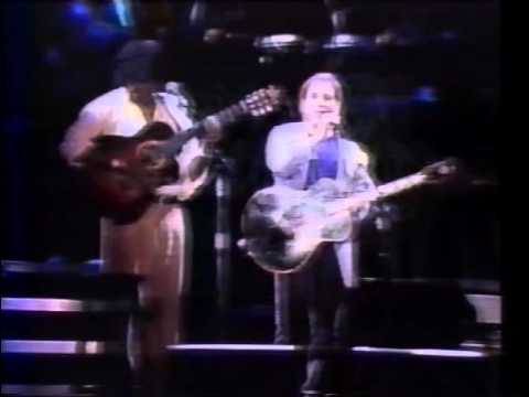 Participação de Milton Nascimento em show de Paul Simon