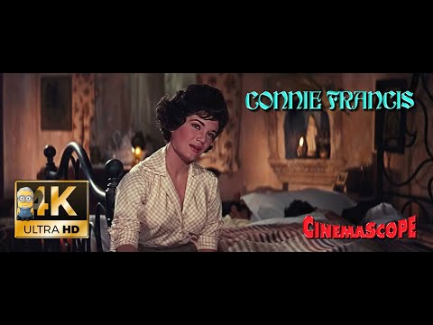 Connie Francis AI 4K Enhanced - Italian Lullaby 1963