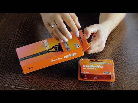 Gillette Fusion 5 - Unboxing 4K