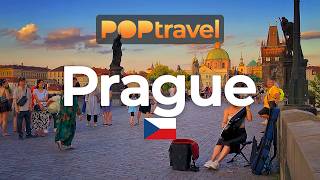 PRAGUE, Czech Republic - Evening Tour - 4K HDR with captions