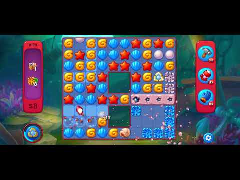 Fishdom Hard level 11129 no boosters フィッシュダム ハード