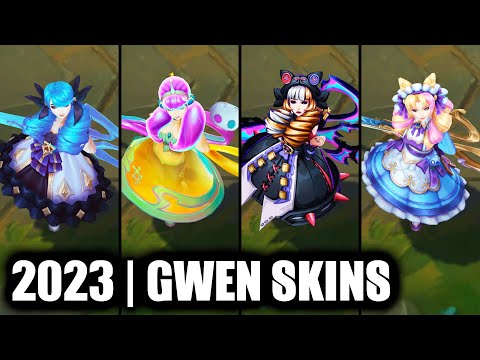ALL GWEN SKINS SPOTLIGHT 2023 | League of Legends