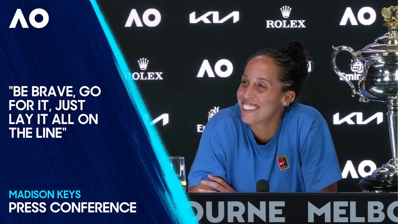 Madison Keys Press Conference | Australian Open 2025 Final