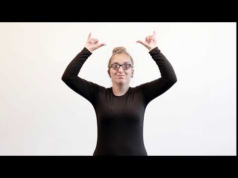 Gebärde der Woche KW 12 "Kuh"