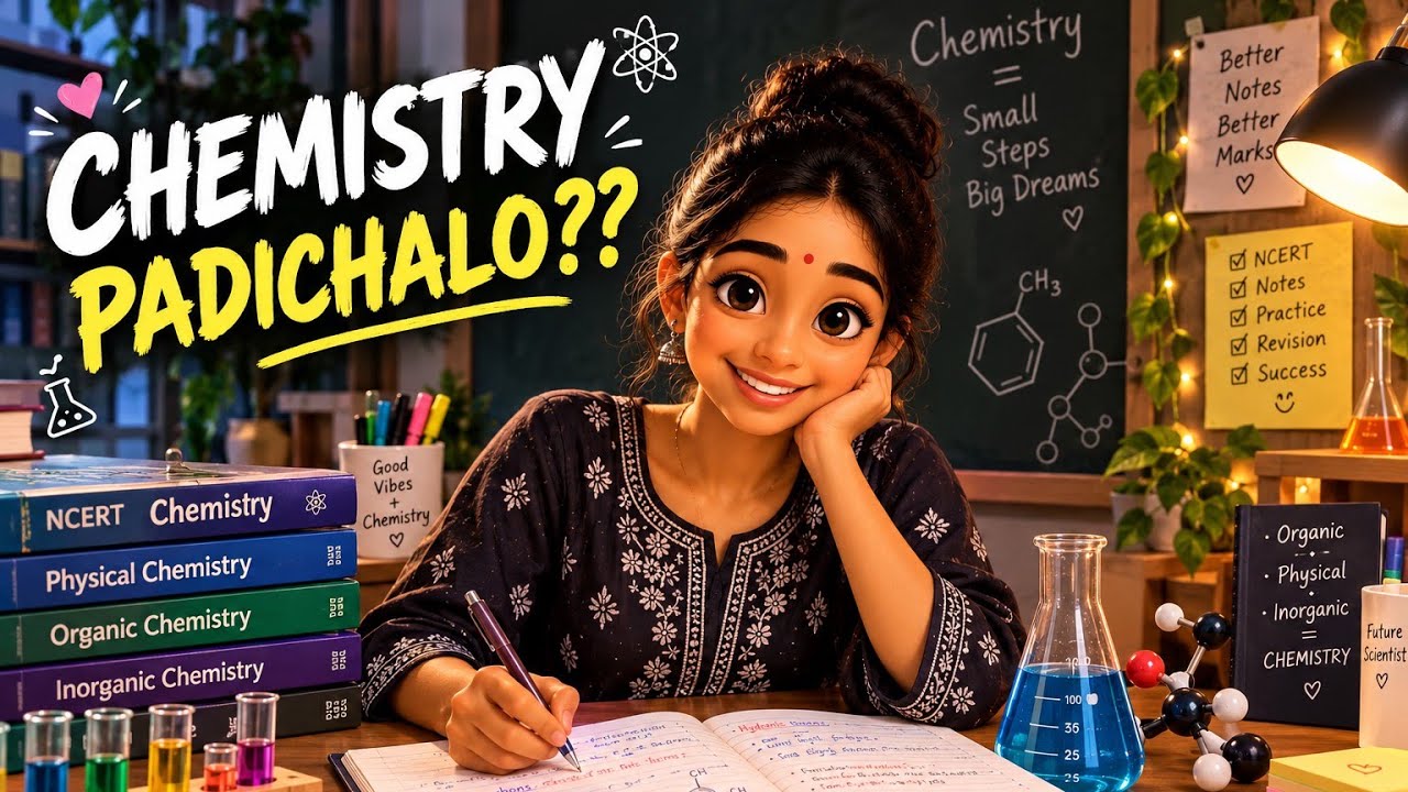Chemistry Study Vlog 🧪📚 | SSLC 10th Class Study Vlog | Productive Study  #sslc #topper #chemistry 