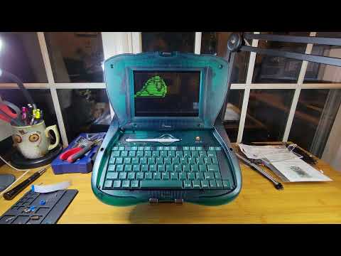 eMate 300 display and keyboard refit