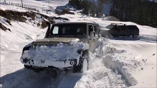 preview picture of video 'Jeep Wrangler Rubicon - Toyota Land Cruiser Vx - OFF ROAD @TURKEY'