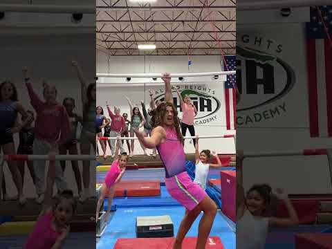 Acting Like My Gymnast Daughter Doing The Maui Wowie!!! #shorts