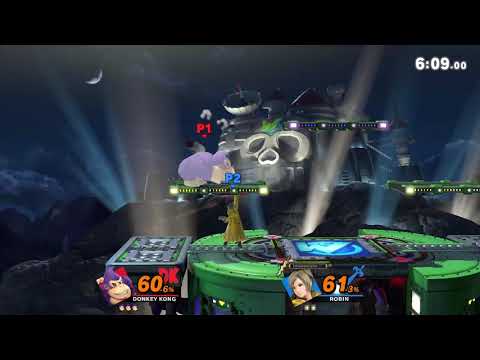 Max (Robin) vs Josh (Donkey Kong)