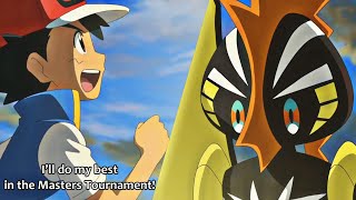 Tapu Koko is Praying For Ash's Victory in Pokémon Journeys Episode 112 English subbed