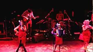 The Puppini Sisters -- Tu Vuo Fa L&#39;Americano -- Live  in Athens, Greece at Gagarin 205  -- 4.01.2013