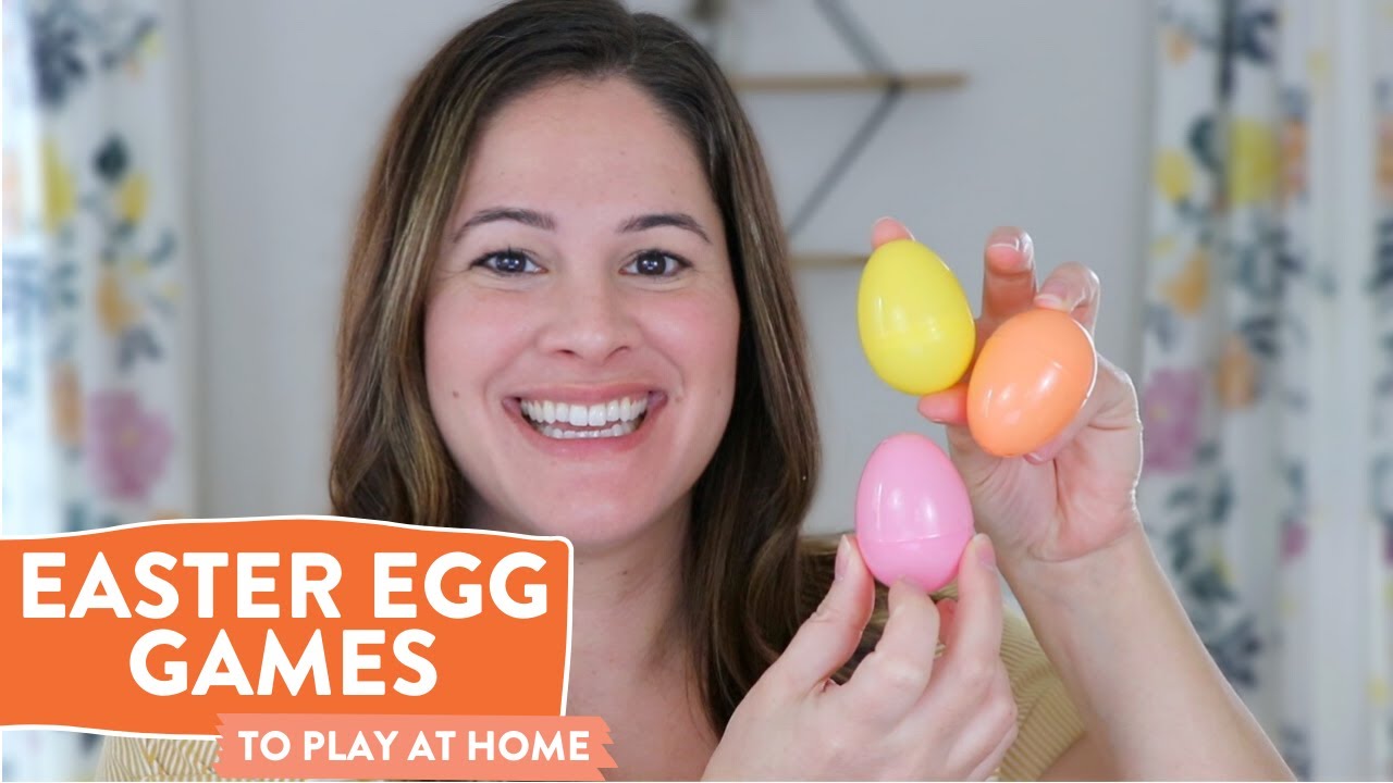 3 Easter Activities For Kids // educational games to play with Easter eggs!