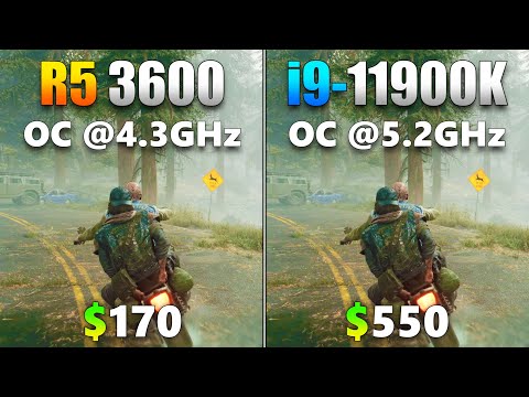 Ryzen 5 3600 @OC vs Core i9 11900K @OC | Which is Better for the Price???