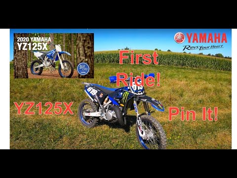 2020 Yamaha YZ125X: First Ride Impressions...Pin It!!