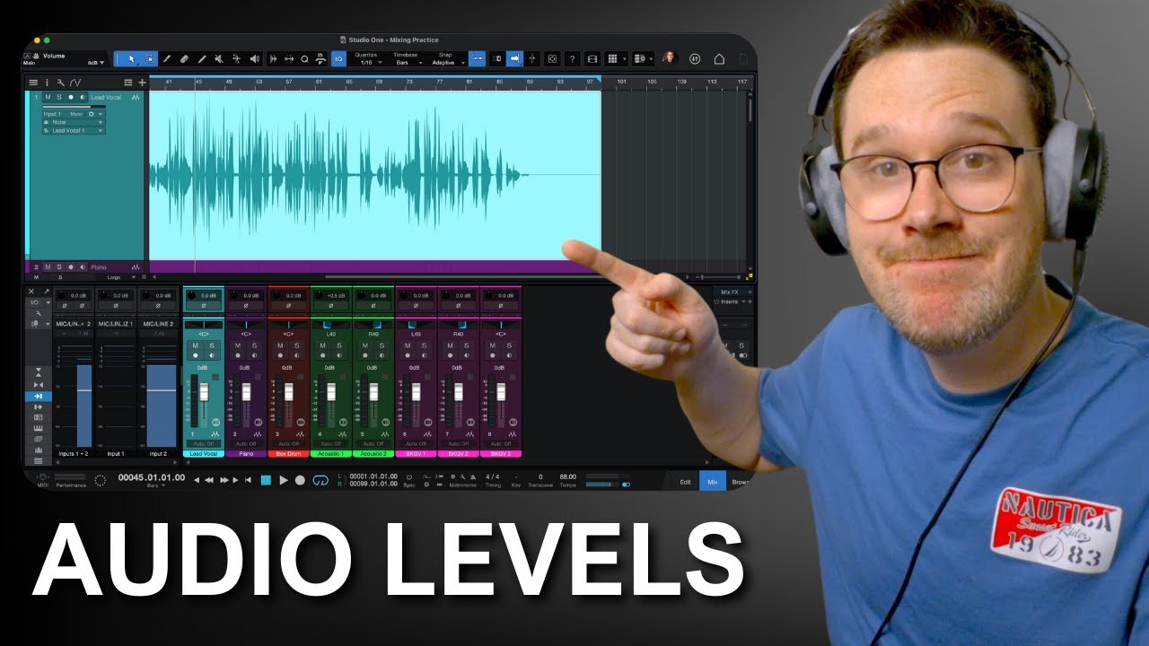 Mixing Music 101: Setting Audio Levels Before & After Recording