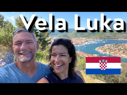 Vela Luka Croatia Walking Tour of Pretty Small Town on Korcula Island