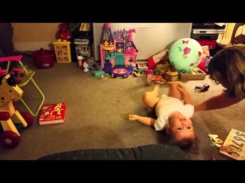 Mackenzie learns to somersault!