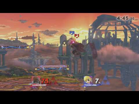 PG Key to Genesis 4 Smash4 -  Winds (ToonLink) Vs. LiQui (Ganon) [Match #2]