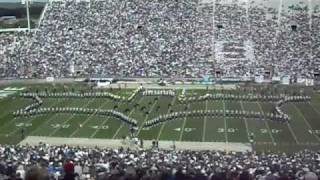 Moving Pictures: Penn State Blue Band Halftime Show (Eastern Illinois Game 10-10-09)