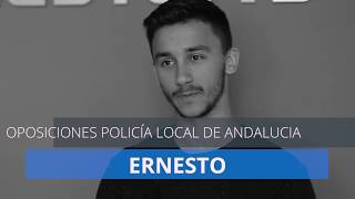 Ernesto se prepara para ser Policía Local Ernesto se prepara para ser Policía Local
