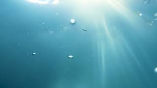 Underwater Footage Of Rising Bubbles  - Copyright Free  | Stock Video Full HD