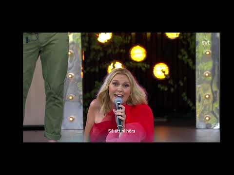 Öppningsnummer Allsång på Skansen 2020: ’Vi kör på!’  Sanna Nielsen