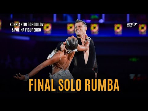 GOLD RUMBA | Konstantin Gorodilov & Polina Figurenko | WDSF World Open Latin Chengdu 2025 🇨🇳