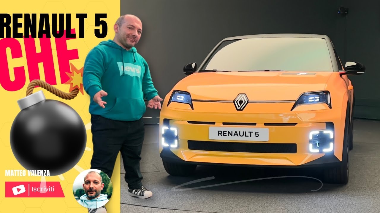 Nuova Renault 5 elettrica - Video e caratteristiche in anteprima