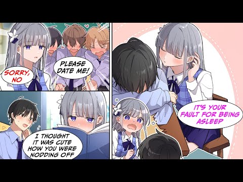 [Manga Dub] The girl who rejects every boy in class gets embarassed when I say she's cute and...