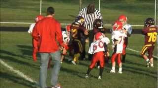 preview picture of video 'New Lenox Mustangs vs Homer Stallions (9/19/2012)'