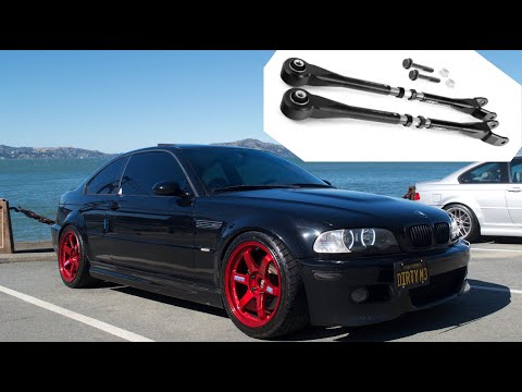 ECS TUNING REAR CAMBER ARMS INSTALL ON E46 M3